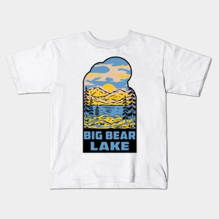 Big Bear Lake California CA Kids T-Shirt